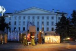 сказание о св. Францишке на площади Ленина