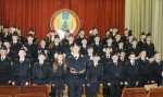 Юные кадеты  средней школы №28 Бреста приняли первую в своей жизни Присягу.